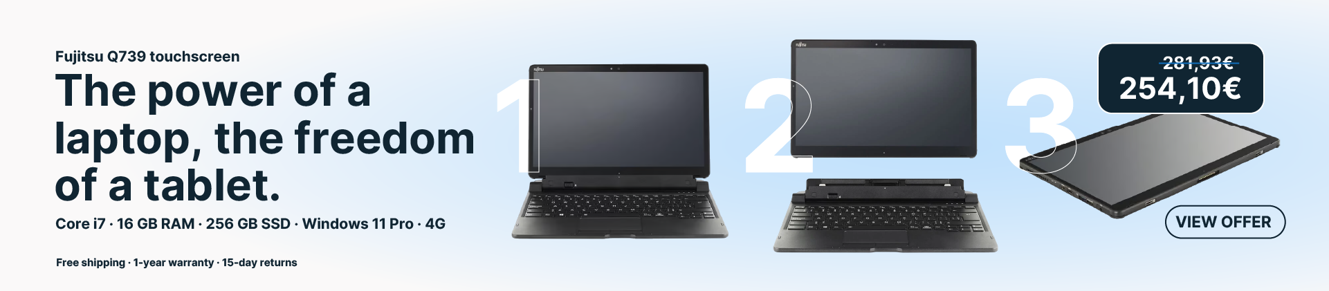Refurbished Fujitsu Q739