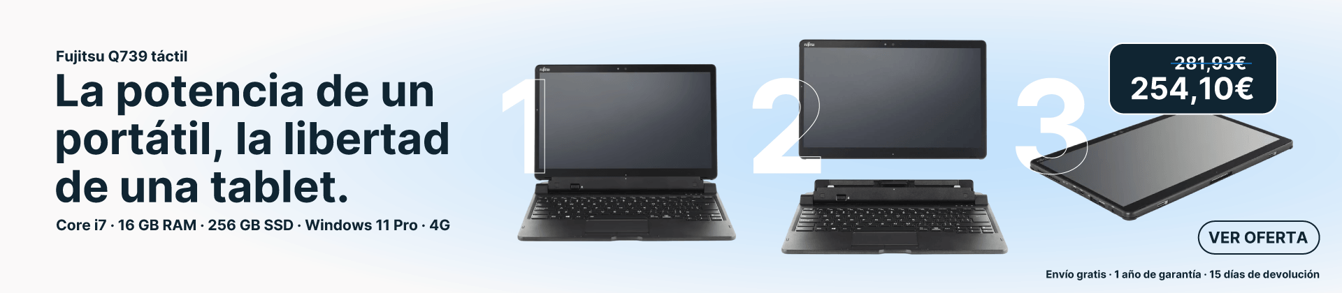 Fujitsu Q739 reacondicionado