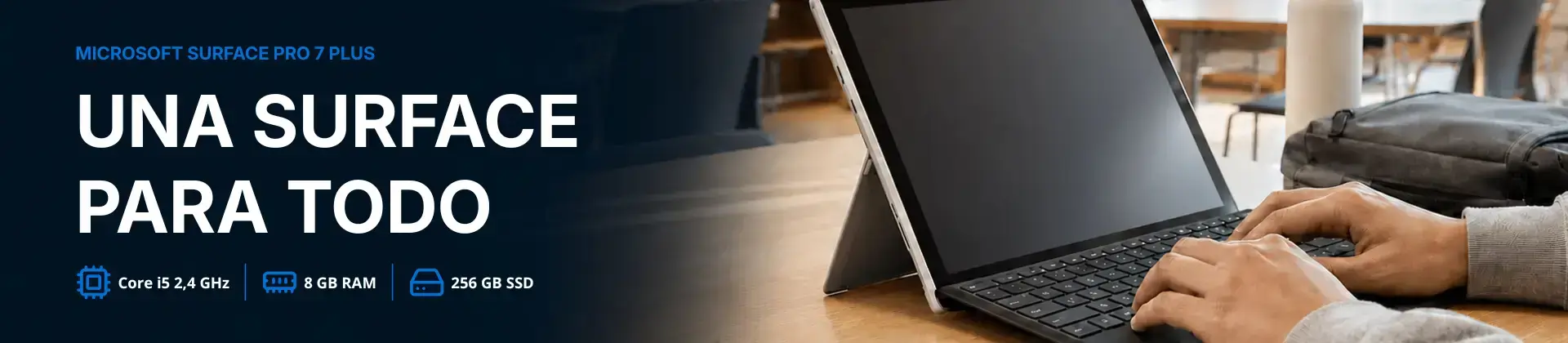 Microsoft Surface Pro 7 Plus reacondicionada