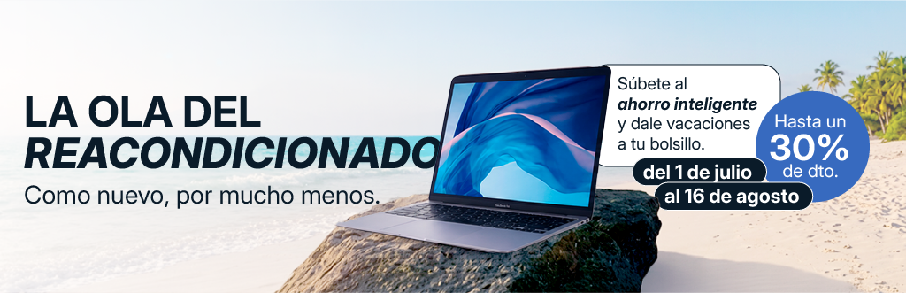 Ofertas en productos reacondicionados