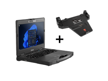 GETAC S410 Rugged Extreme + Docking Station / 8 Gb RAM / 512 Gb SSD