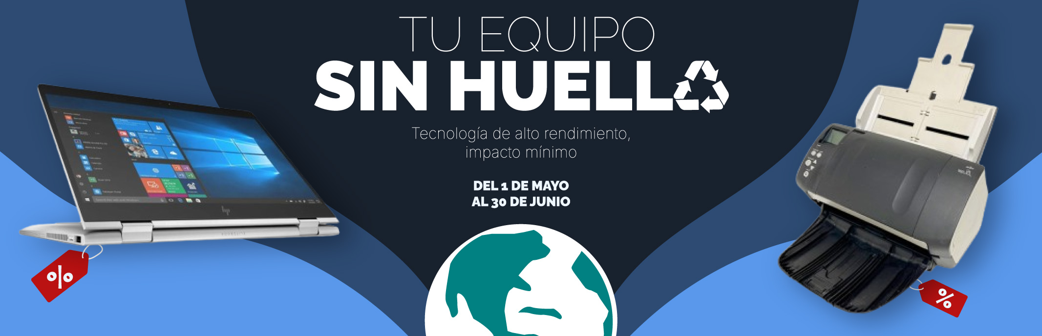 Equipos sin huella banner