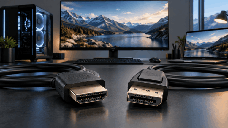 HDMI vs DisplayPort: diferencias y cuál necesitas para tu monitor