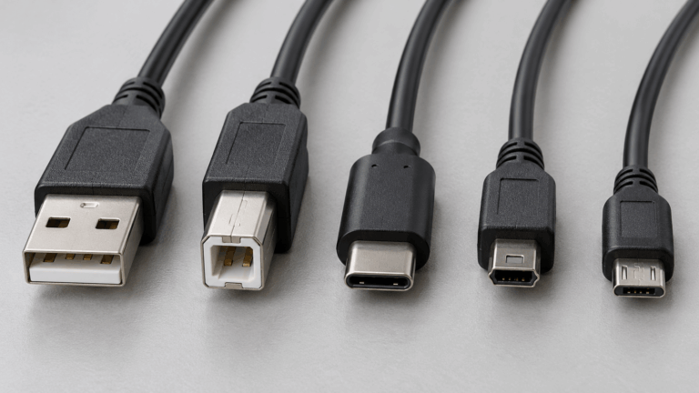 Tipos de USB y diferencias entre USB-A, USB-C y Thunderbolt