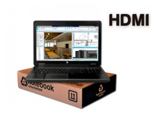 HP HP ZBook 15 G4 WorkStation 15.6'' Reacondicionado | Core i7 2.8GHz | 16 GB RAM | 250 GB SSD M2 1920x1080