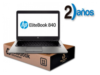 HP EliteBook 840 G1-Batería Nueva 14'' Reacondicionado | Core i5 1.9GHz | 8 GB RAM | 500 GB HDD 1366x768
