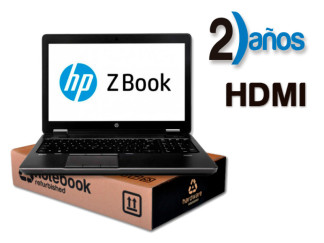 HP ZBook 17 G3 Workstation-Batería Nueva 17.2'' Reacondicionado | Core i7 2.7GHz | 32 GB RAM | 512 GB SSD M2 1920x1080