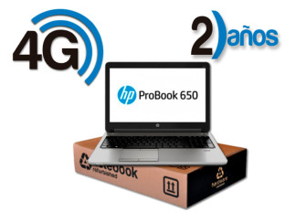 HP ProBook 650 G2 15.6'' Reacondicionado | Core i5 2.3GHz | 8 GB RAM | 500 GB SSD M2 1366x768
