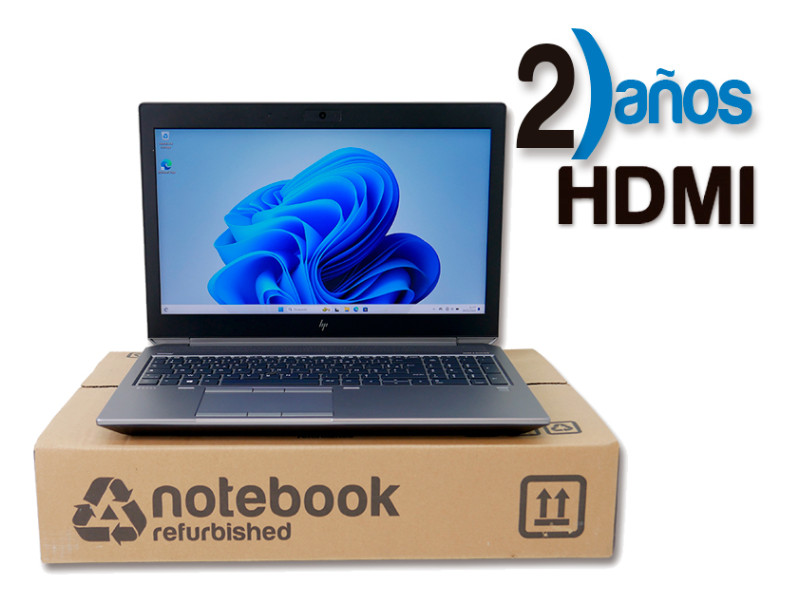 HP Zbook 15 G5 WorkStation 15.6” | Reacondicionado | Core i7 2.2GHz | 32 GB RAM | 512 GB SSD M2 1920×1080
