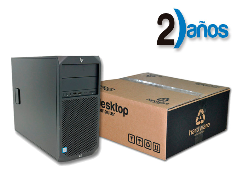 HP Z2 G4 Workstation Torre | Reacondicionado | Core i7 3.7GHz | 32 GB RAM | 1024 GB SSD M2