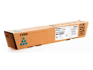 Consumível impressora Ricoh Toner MP C2551HE Cyan (841505) | Novo