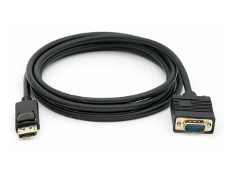 Cabo Cable DisplayPort a VGA-2Mts | Novo