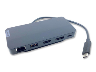 Opção portátil Lenovo USB-C Dual Display Travel Dock-NUEVO | Recondicionado