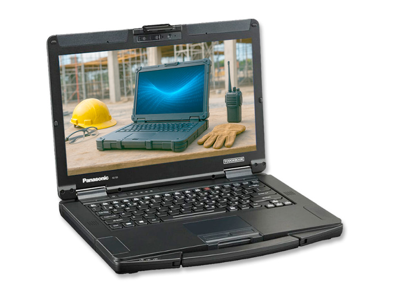 Panasonic Toughbook FZ-55 MK1-SemiNuevo 14'' | Reacondicionado | Core i5 1.6GHz | 16 GB RAM | 256 GB SSD M2 1366x768 - Imagen 2