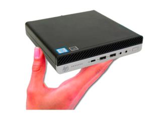 HP ProDesk 600 G4-Impecable Mini | Ricondizionato | Core i5 2.1GHz | 16 GB RAM | 256 GB SSD M2