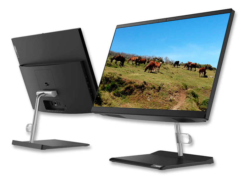 Lenovo V50a-24IMB 23.8'' AIO | Refurbished | Core i5 2GHz | 8 GB RAM | 256 GB SSD M2 - Image 3