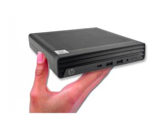 HP ProDesk 400 G6-Impecable Mini | Refurbished | Core i3 3GHz | 8 GB RAM | 256 GB SSD M2