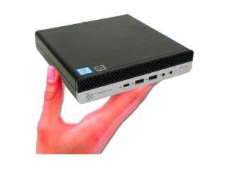 HP ProDesk 600 G4 Mini | Recondicionado | Core i5 2.3GHz | 8 GB RAM | 240 GB SSD